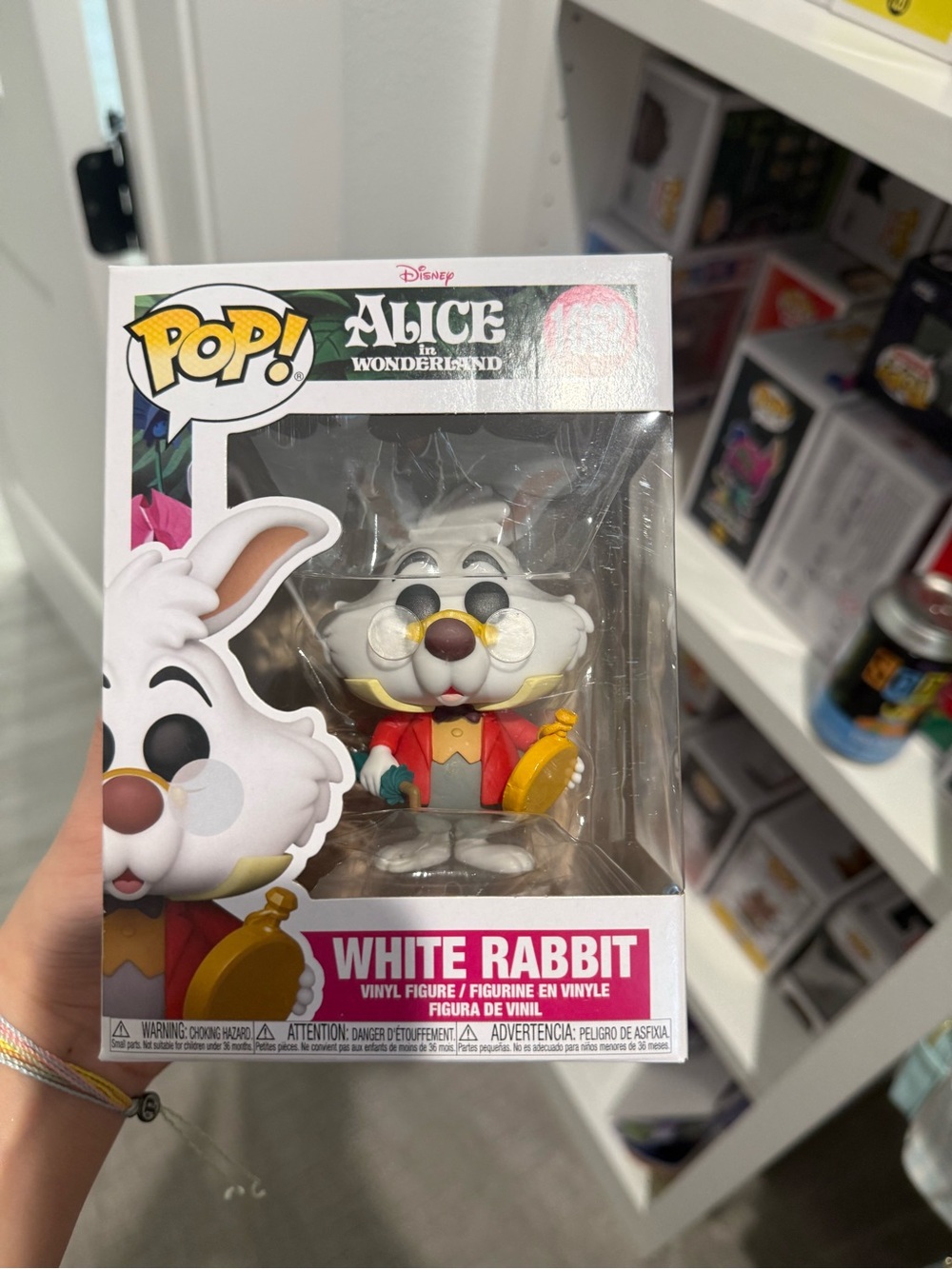 Funko Pop! Disney Alice in Wonderland #1062 White Rabbit Figure